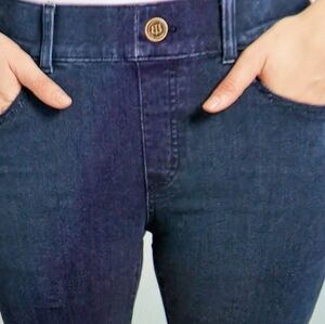 XL Long BetaBrand Jeans Yoga Denim Dark Indigo Stretch 4 Pocket